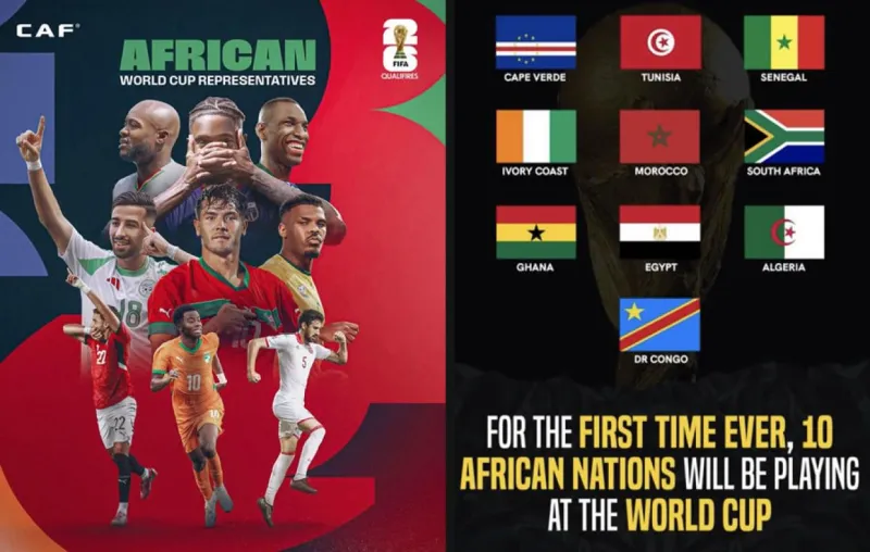 2026 World Cup: 9 African Teams Reach Round of 16