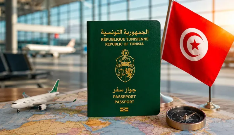 66 destinations avec un passeport tunisien : où pouvez-vous voyager sans visa en 2026 ?