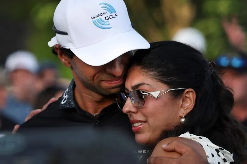 Aaron Rai's Wife Reveals Key Moment Before PGA Win