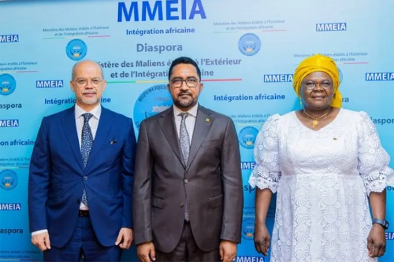 Semaine d'intégration : Ambassadeurs africains chez le ministre malien