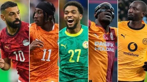 African Footballers in Europe: 2025-26 Hierarchy