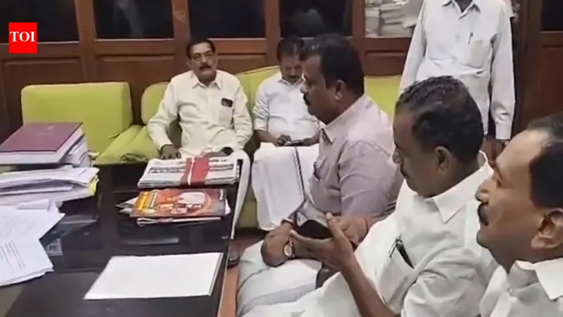 AIADMK MLA Balakrishna Reddy Backs EPS, Submits Apology