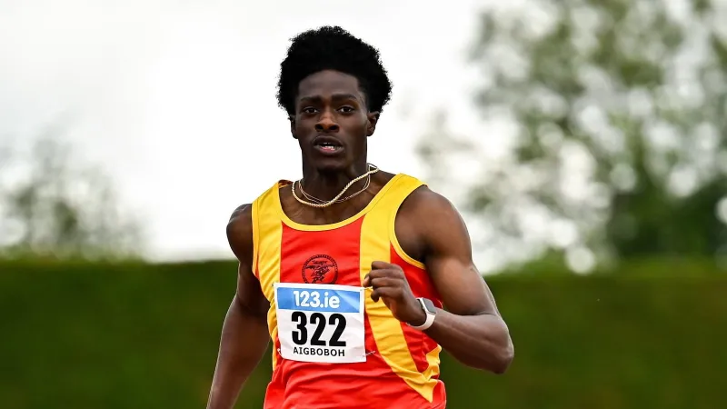 Aigboboh breaks Irish 200m record in Houston