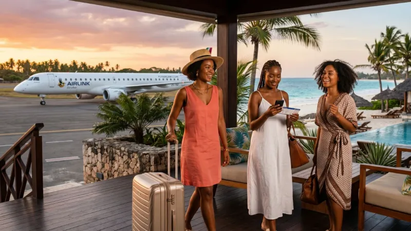 Airlink Launches Cape Town-Zanzibar Nonstop Flights