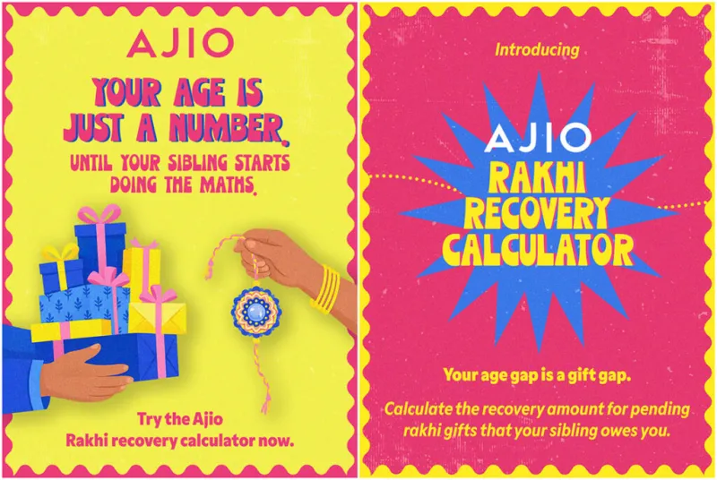 AJIO et 22feet lancent la campagne de récupération de Rakhi