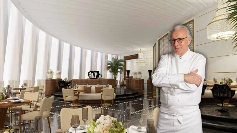 Alain Ducasse Opens Aldabaran in Rabat-Salé