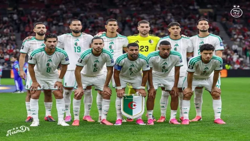 Algeria Drops One Spot in Latest FIFA Rankings