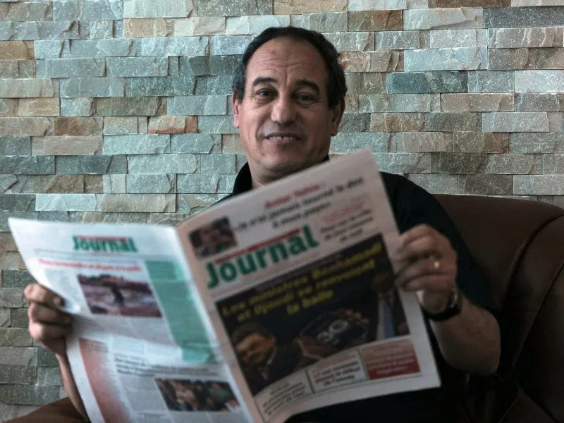 Algerian journalist Hichem Aboud: death threats investigated