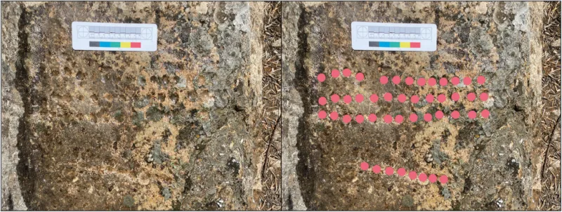 Ancient Game Board Found at Volubilis, Morocco