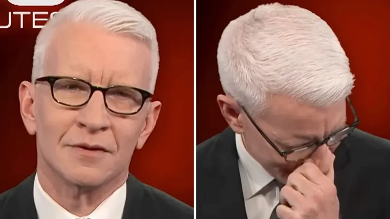 Anderson Cooper Bids Emotional Farewell to '60 Minutes'