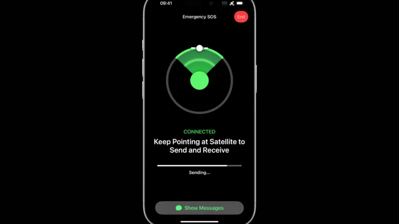 Apple étend ses services satellites aux photos et cartes