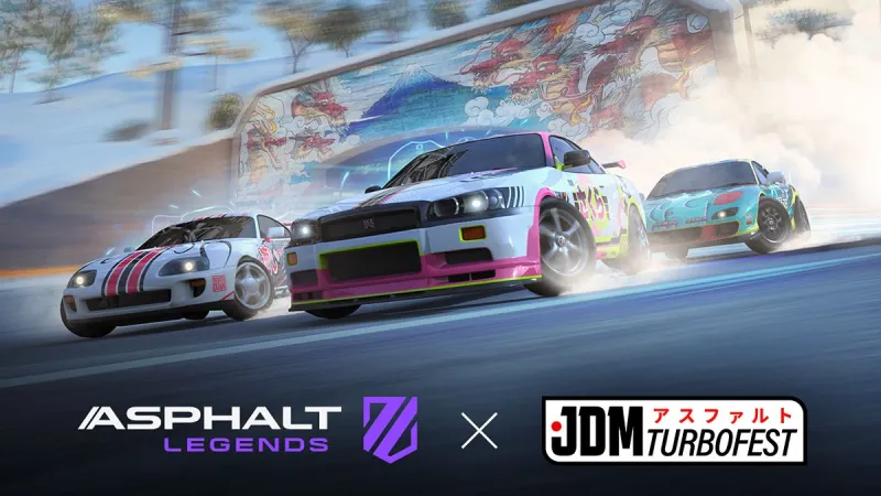 Asphalt Legends 'Touge Masters' Update Adds JDM Cars, Drift Mode