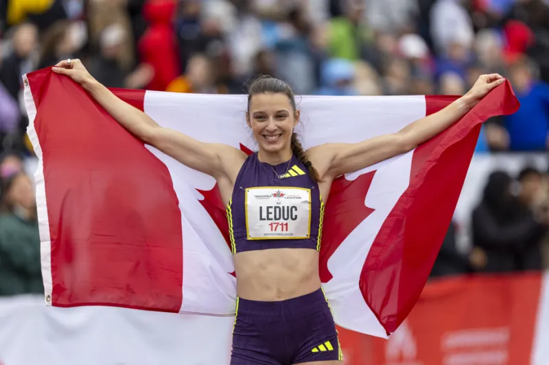 Audrey Leduc Wins 100m Final in Ottawa