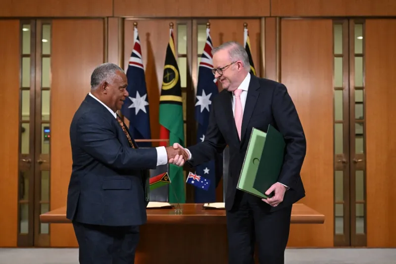 Australia, Vanuatu sign Nakamal Agreement after China ties impasse