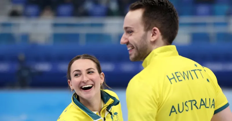 Australia wins first world curling title in mixed doubles