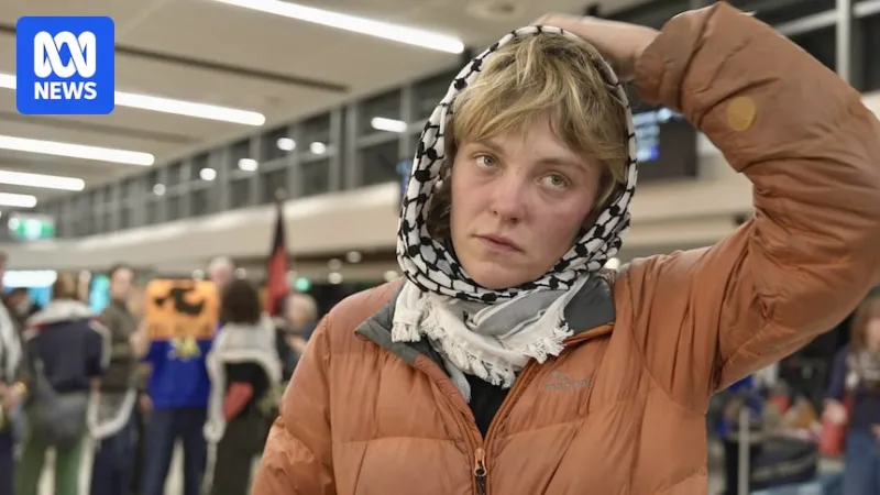 Australian activist returns from Gaza flotilla detention