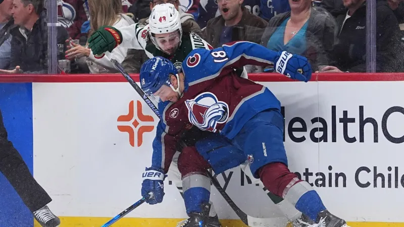 Avalanche Take 2-0 Series Lead Over Wild