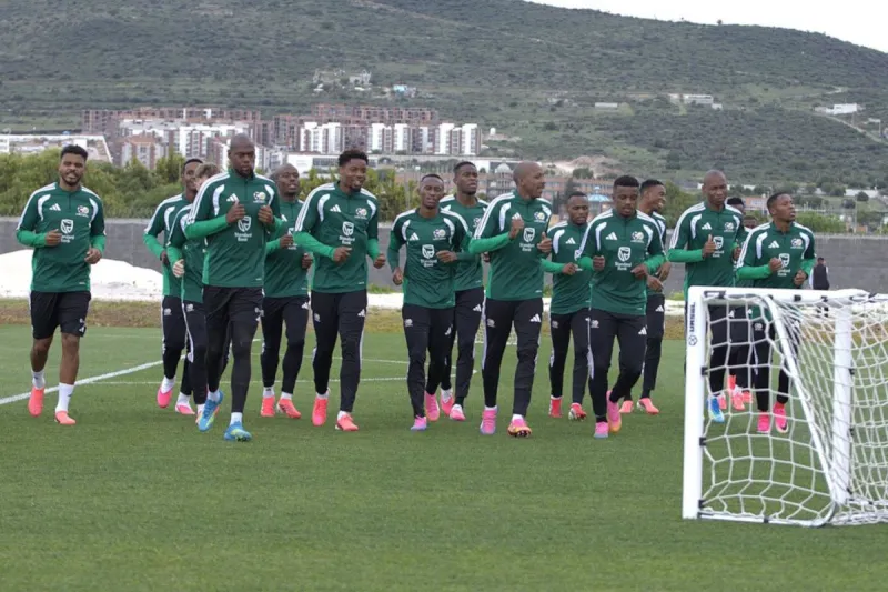 Bafana Bafana de retour à la base avant le choc contre la Corée du Sud