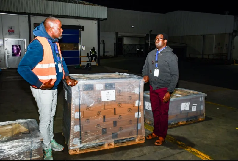 Ballot papers arrive at JKIA for May 14 by-elections