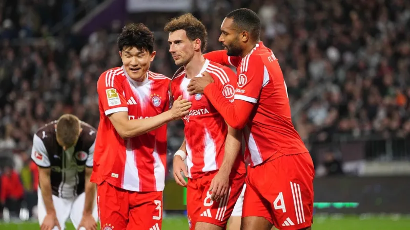 Bayern Munich Rout St. Pauli 5-0, Break Goals Record
