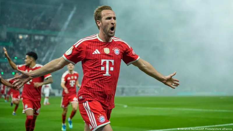 Bayern Munich win 21st German Cup with Kane hat-trick