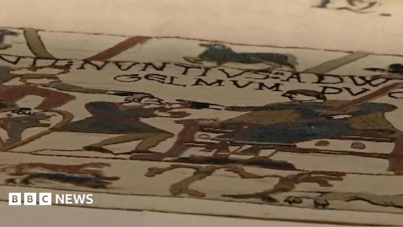 La tapisserie de Bayeux en 'bel état' après son voyage à Londres, selon le ministre