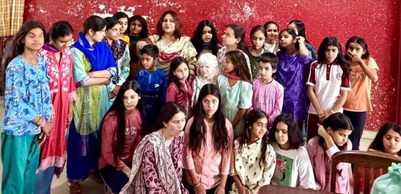 BBBP team visits School for Blinds in Jammu