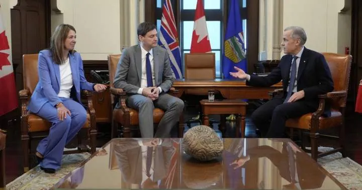 B.C. Premier Eby criticizes federal pipeline deal with Alberta