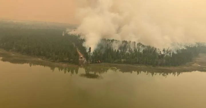 BC Wildfire Destroys Dozen Properties Near Clinton