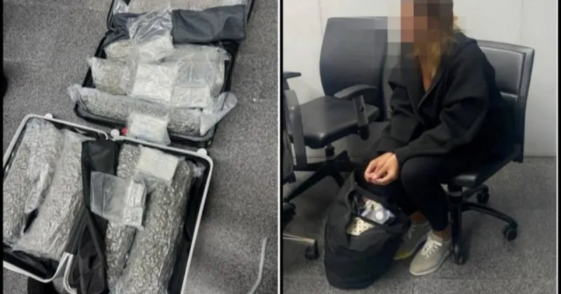 Belgian woman arrested in Phuket with 31 kg cannabis