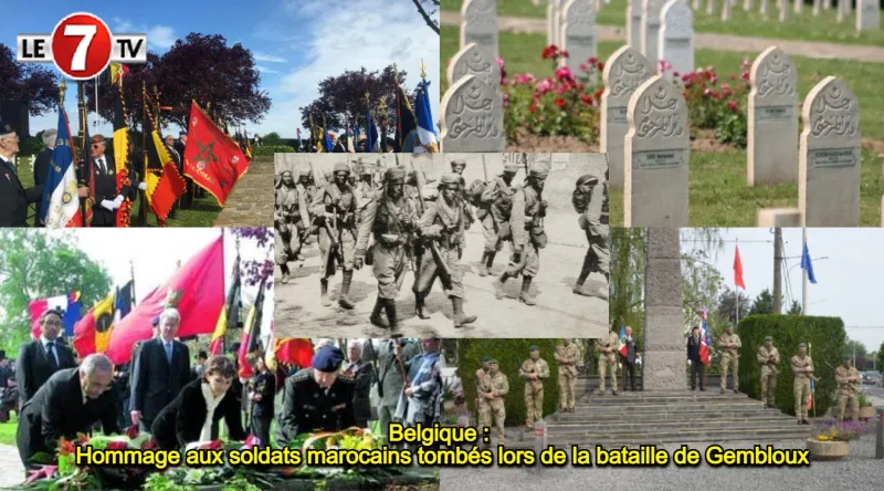Belgium Honors Moroccan Soldiers of Gembloux Battle