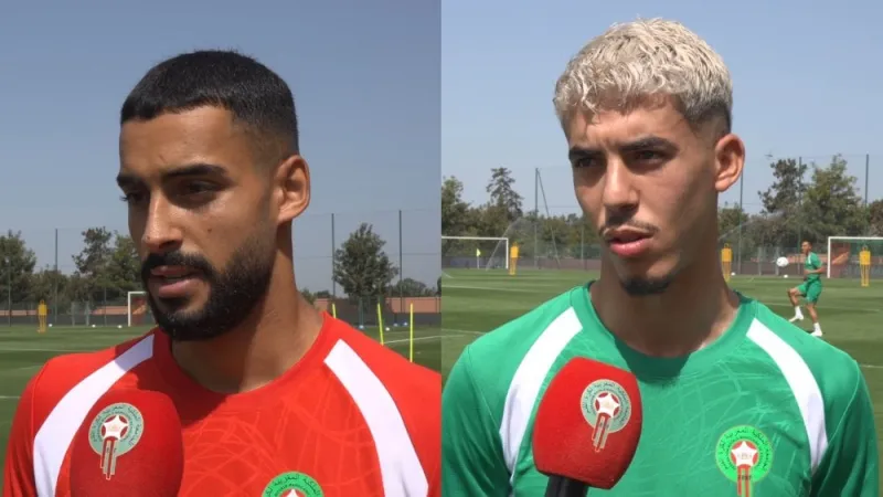 Bellarouch et Zabiri commentent leur première en sélection