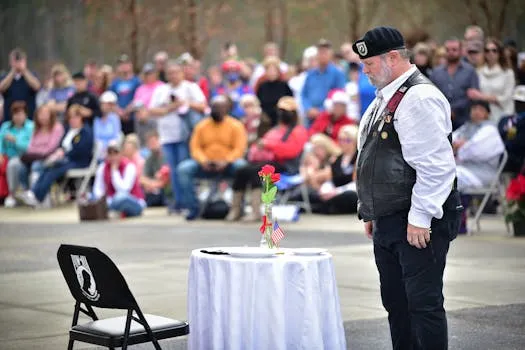 Bentonville Program Honors Fallen Officers with Roses