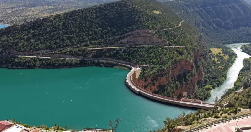 Bin El Ouidane Lake Recovers After Rains