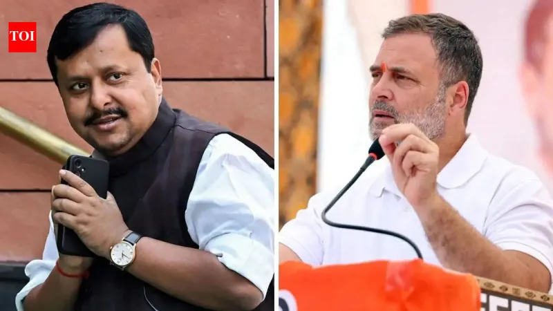 BJP attacks Rahul Gandhi over 'traitor' remark on PM Modi
