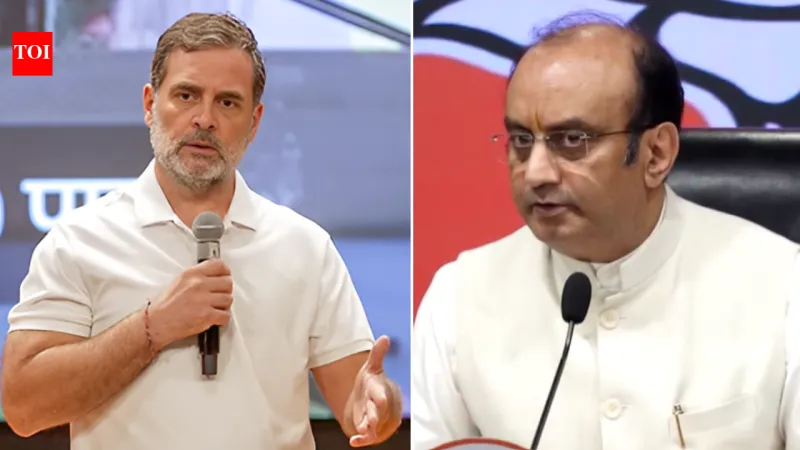 BJP Counters Rahul Gandhi on Anti-Incumbency Claim