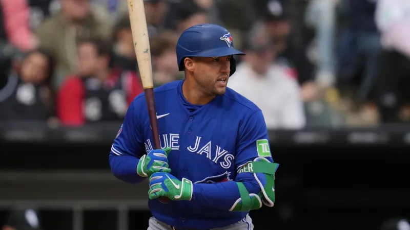 Blue Jays' Springer returns to lineup vs. Red Sox