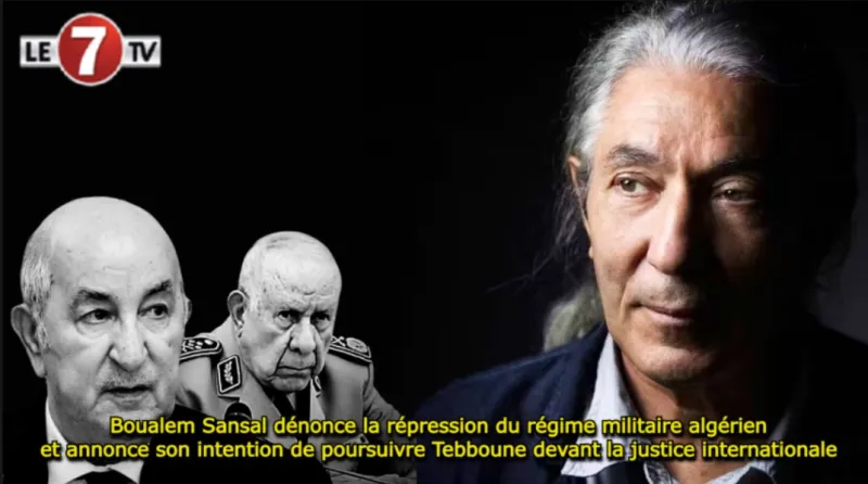 Boualem Sansal Denounces Algerian Military Regime, Plans to Sue Tebboune
