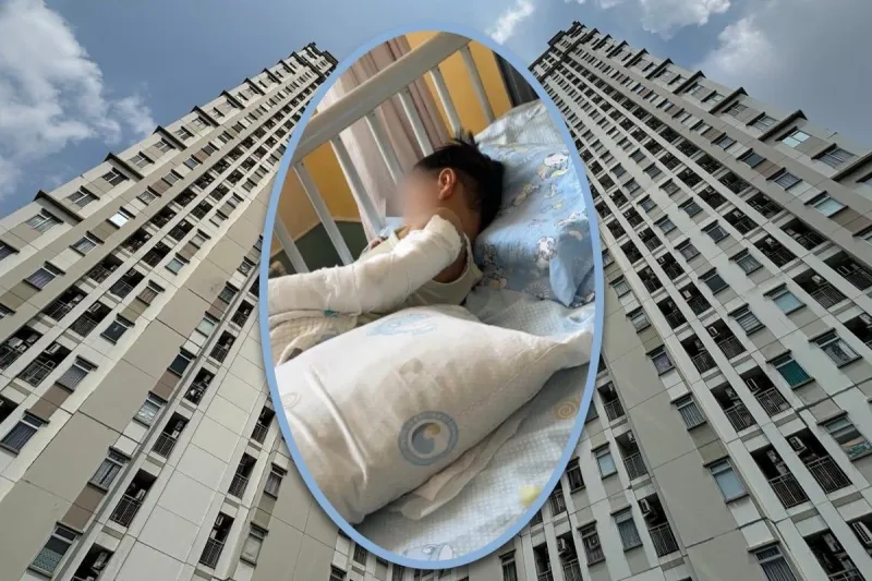 Boy, 4, survives 11-floor fall in China