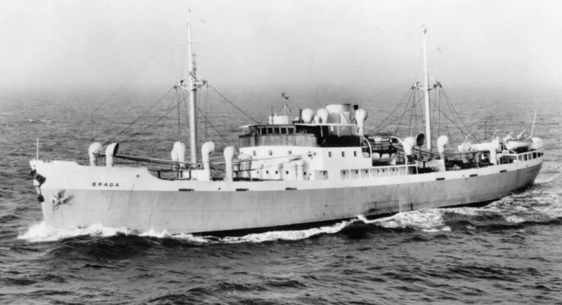 Épave du Braga : cargo coulé en quelques minutes au large de Dieppe