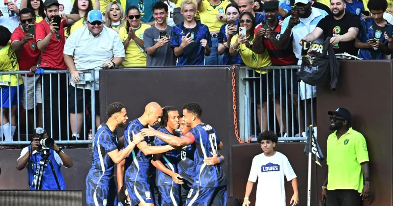 Brazil beat Egypt 2-1 in World Cup warm-up without Neymar