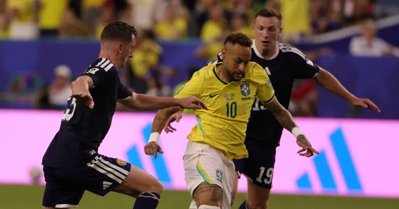 Brazil Beat Scotland 3-0, Neymar Returns in World Cup