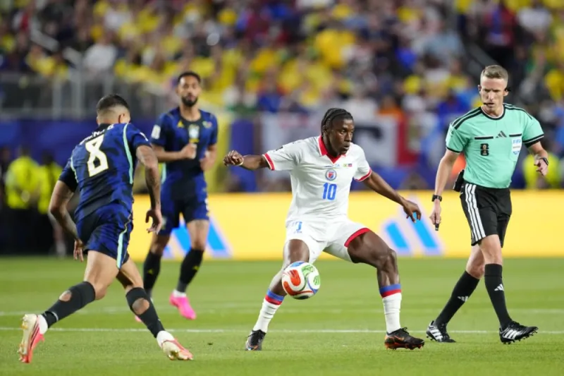Brazil beats Haiti 3-0, tops Morocco on goal difference