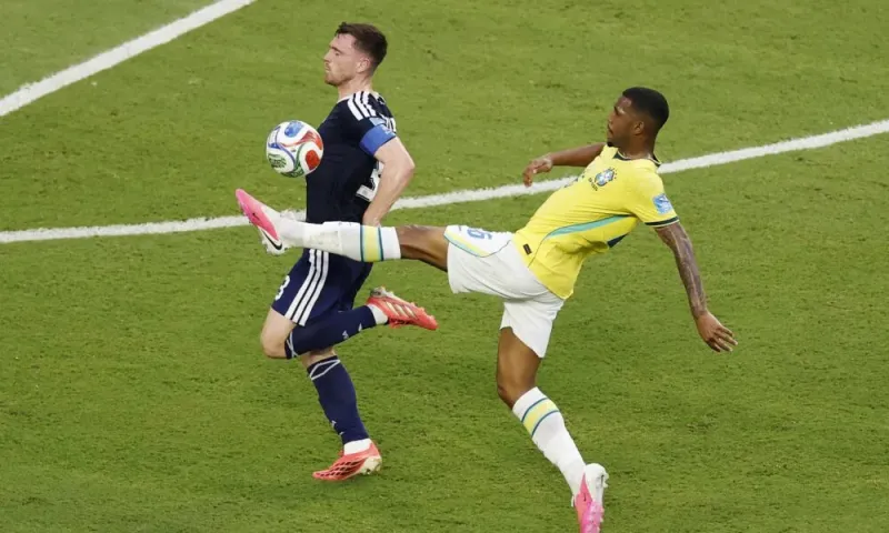 Le Brésil bat l'Écosse 3-0 dans le groupe C de la Coupe du monde