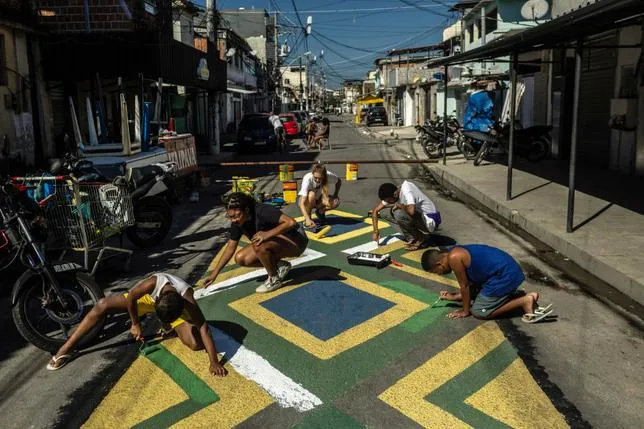 Brazil Revives World Cup Street Painting Tradition