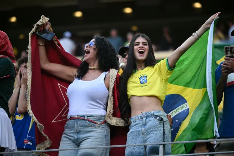 Brazil vs Morocco World Cup match in New Jersey