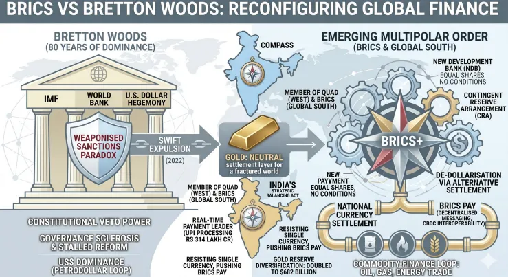 BRICS vs Bretton Woods: Gradual Financial Shift