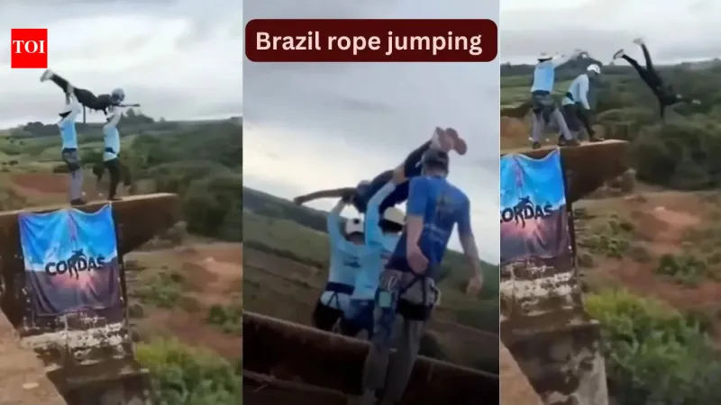 Bungee Jump Death at Brazil's Skeleton Bridge
