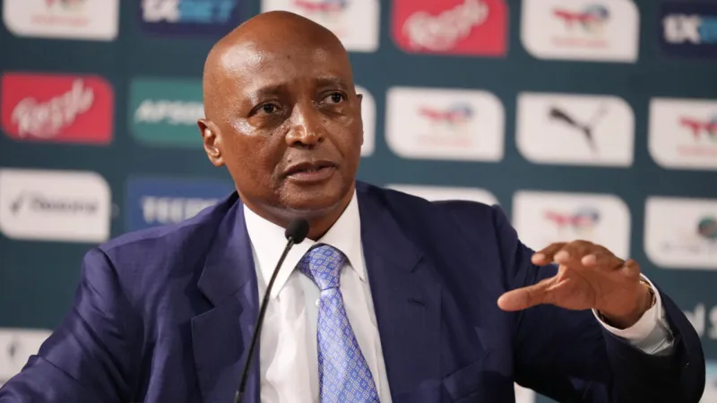 CAF Chief Vows Clean Football at Dakar Visit