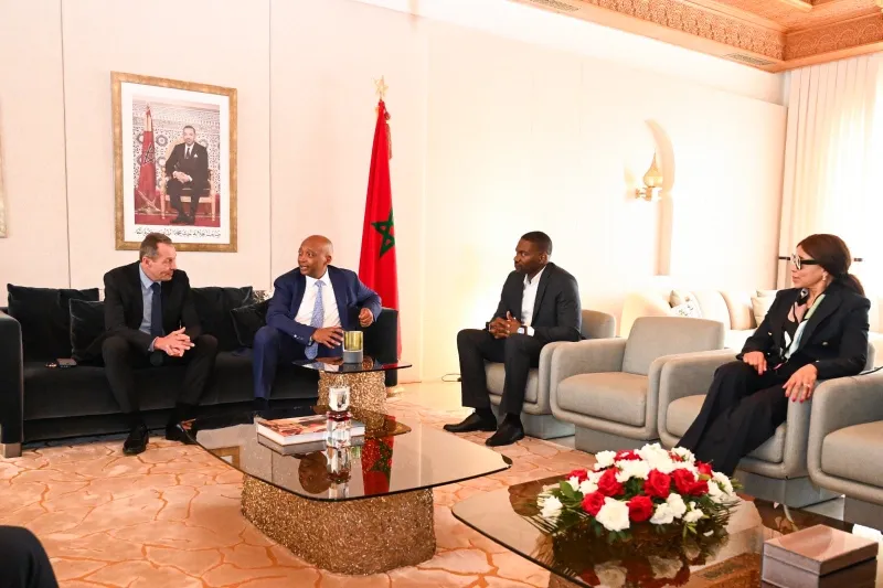 CAF President Motsepe in Rabat for Women's AFCON Launch
